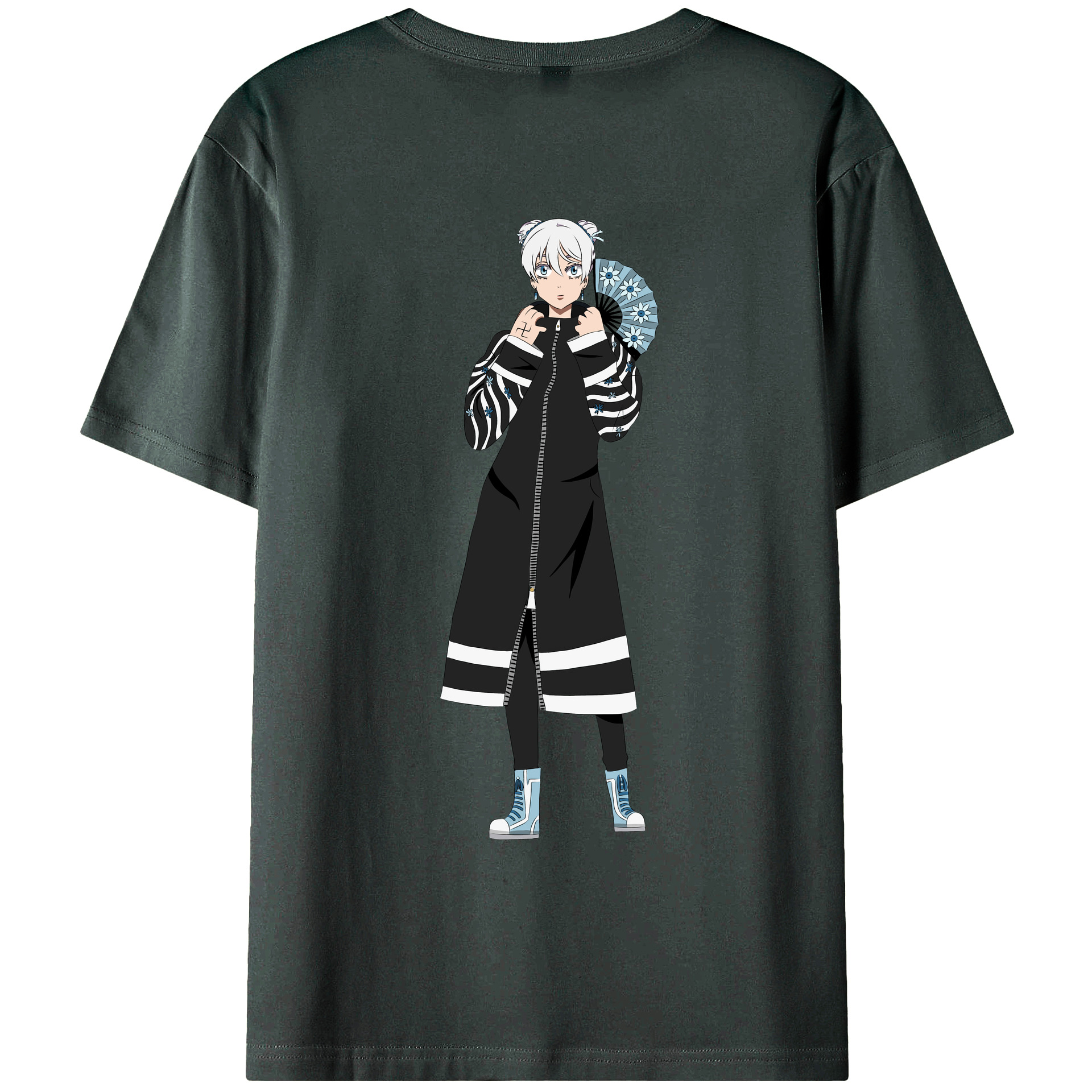 （画像用） 東京リベンジャーズ Tokyo Revengers 綿100％ メンズ半袖Tシャツ（バックプリント） 通気性